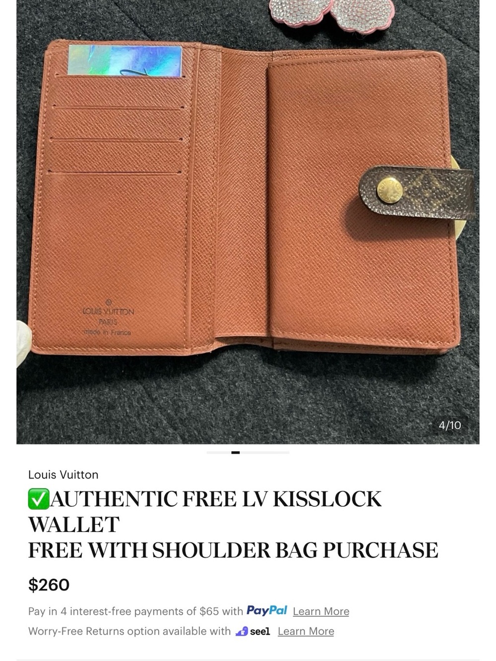 ✅LV BAG+free LV wallet GM ST CLOUD Brown Monogram - Picture 16 of 16